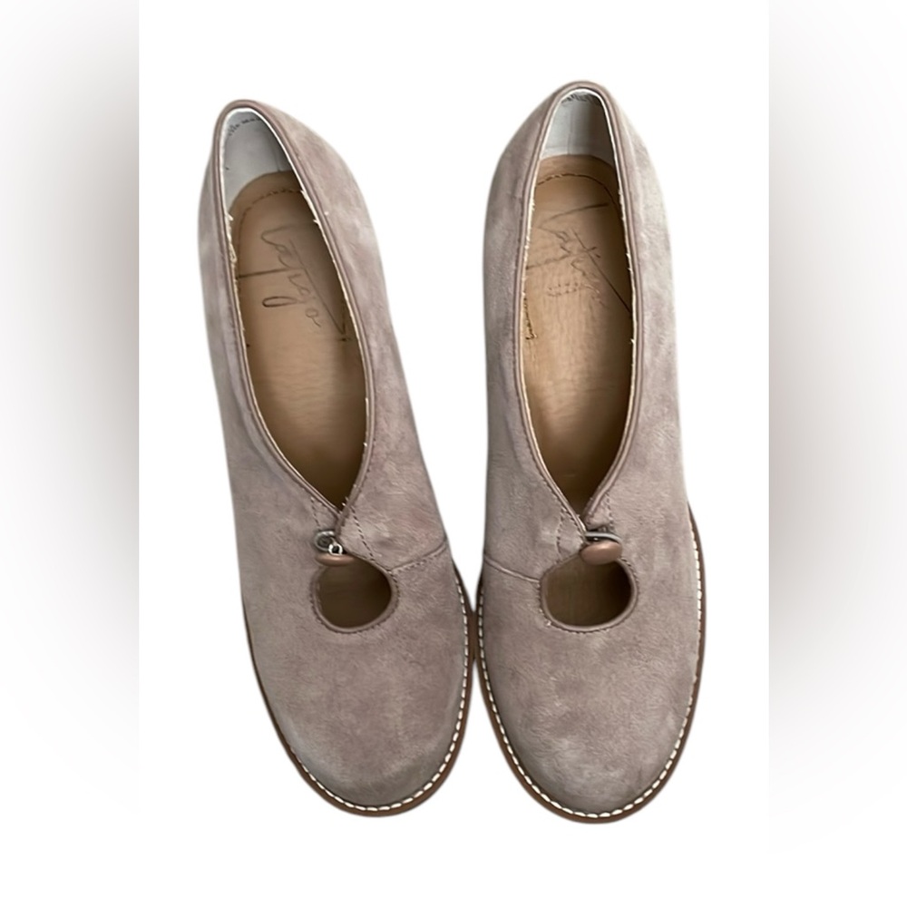 Latigo from Anthropology Women's Suede Shoes in Taupe